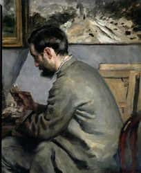 Frédéric Bazille à son chevalet, 1867